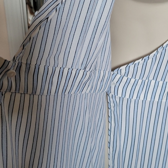 NWT Time and True Stripe Wrap Dress - Picture 6 of 8